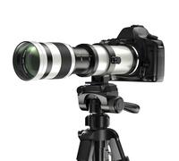 Lightdow Telephoto Lens 420-800mm F/8.3 for Canon EF Manual Telephoto Zoom Lens for Canon EOS Rebel T8i T7 T7i T6 T6s T6i T5 T5i T4i T3i T3 T2i T1i 250D 750D 760D 1200D 1300D 2000D DSLR Cameras