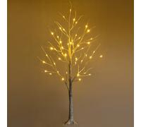 Lighted Artificial Twig Birch Tree 4ft White Birch Tree