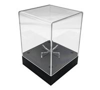 Lighted Baseball Showcases Box 7 Color Changing Safe Acrylic Display Case For Sports Equipment Storage Modern Acrylic Baseball Display Box