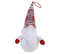 Lighted Christmas Tree for Doll Display & Holiday Decorations, Swedish Santa Plush Toy - Festive Nursery Accent & Kids Room Wall