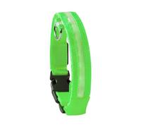 Lighted Dog Collar - Glowing LED Dog Collar Light - Rechargeable & Flashing - Safe for Nighttime Walks - Great for Puppies, Small & Medium Dogs