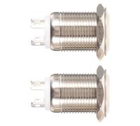 Lighted Doorbell Button 3v 2pcs Stainless Steel Circular