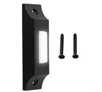 Lighted Doorbell Push Button in Metal for Wall Mounting, Provides Clear Visual Signal When Pressed