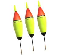 Lighted Fishing Bobbers 3 Pack EVA Floats for Night Fishing, High Visibility Tackle for Freshwater and Sea Bobber Float Float Tackle Night Bobber Shore Rig Lake River Coastal Angling Box Line Watcher