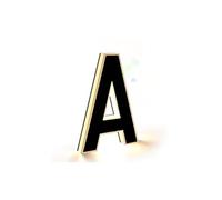 Lighted House Numbers for Outside, 2.65Inch New Waterproof Illuminated Address Numbers Sign, 12v Modern LED Light up Backlit House Number for Home, Garage, Shop (A)