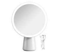 Lighted Makeup Mirror - Illuminated Vanity Makeup Mirror | LED Makeup Glass | 3 Touch-Sensitive Modes Illuminated Dimmable 7.6 Inch for Vanity Pe