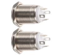 Lighted round Door Bell Button 3v Stainless Steel Replacement | White Edge Glow, Simple Repair for Door Frame Panel, Nighttime Use, Golden Finish, Apartment Systems