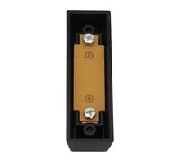 Lighted Wired Doorbell Button with LED Indicator for DC 12-24V Door Chimes, Wall-Mounted ABS Push Button - Replacement for Standard Electrical P