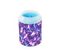 Lightening Blue Safari Purple Reusable Pet Foot Washer Soft Silicone Bristles Pets Feet Cleaning Kit for Small Medium Large Breed Dogs/Cats accesorios para perros