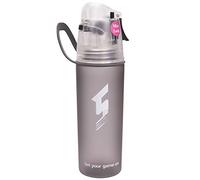 Lightening Sports Water Bottle Drinking Spray, BPA Free Quick Flow Water Opens with One Click with Leak-Proof Cup for Cycling, Fitness, Camping, Hiking, Outdoors