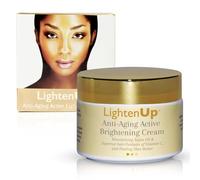 Lightenup Anti-Aging Skin Brightening Cream | 4.4 fl oz / 100 ml | Dark Spots Corrector for Face & Body