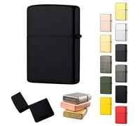 Lighter Case for Zippo Metal Lighter Cover without Insert - Durable and Robust Lighter Case Compatible with Zippo#4