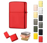 Lighter Case for Zippo Metal Lighter Cover without Insert - Durable and Robust Lighter Case Compatible with Zippo#2