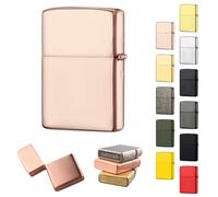 Lighter Case for Zippo Metal Lighter Cover without Insert - Durable and Robust Lighter Case Compatible with Zippo#3