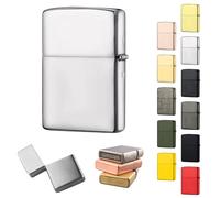 Lighter Case for Zippo Metal Lighter Cover without Insert - Durable and Robust Metal Lighter Shell Cover for Zippo#7