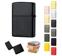 Lighter Case for Zippo Metal Lighter Cover without Insert - Durable and Robust Metal Lighter Shell Cover for Zippo#6