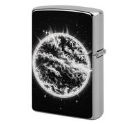 Lighter Case Windproof Metal Burning of The Sun Lighter Pouch Pocket Lighters Sleeve Protector Double-Sided Reusable Protective Kerosene Lighters Cover Gift for Smoker