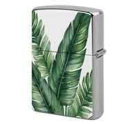 Lighter Case Windproof Metal High Definition Lighter Pouch Pocket Lighters Sleeve Protector Double-Sided Reusable Protective Kerosene Lighters Cover Gift for Smoker