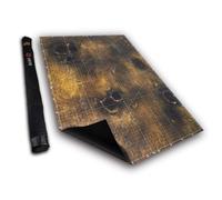 Lighter Creative 44'' x 60'' Battle Mat Gridded War-Gaming Mat for WH40K Pariah Nexus Deployment Zone - Made of Synthetic Leather, 1.1mm Thickness, Doomsday Barrens