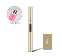 Lighter Equipped With Arc Rechargeable Plasma Electronic Windproof And Flameless, It Is Very Suitable For Lighting Candles, Household Fast Charging Data Cable And Safety Lock, Camping And Hi