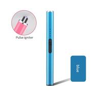 Lighter Equipped With Arc Rechargeable Plasma Electronic Windproof And Flameless, It Is Very Suitable For Lighting Candles, Household Fast Charging Data Cable And Safety Lock, Camping And Hi
