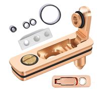 Lighter Gasket Seal, Lighter Repair Kit Compatible with Zip Lighter,Anti-Evaporation Accessories,Refillable Lighter Parts - Wick,Flint Stone,Cotton Felt Pad,Rubber Rings and Metal Gasket (Rose Golden)