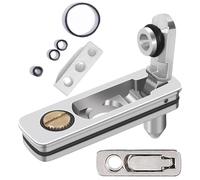 Lighter Gasket Seal, Lighter Repair Kit Compatible with Zip Lighter,Anti-Evaporation Accessories,Refillable Lighter Parts - Wick,Flint Stone,Cotton Felt Pad,Rubber Rings and Metal Gasket (Silveren)