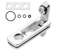 Lighter Metal Gasket Seal Lighter Accessories Anti-Evaporation Leak Prevention Repair Kit with Cotton Felt Pad Replacement Parts for Lighter Insert for Zippo Lighters (Silver)