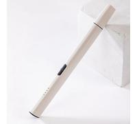 Lighter Rechargeable Plasma Wind Resistant Design, Fearless Outdoor Wind And Rain, Suitable For Both Camping And Home Use(Off White)