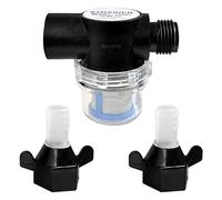 LIGHTEU®, 1/2" Water Pump Strainer Filter, 50 Mesh Inline Water Pipe Irrigation Filter for Inlet Water Compatible with 33/34/42/44/51/54 Series