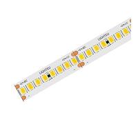 lighteu®, 24V 240LED/m LED Strip Lights Warm White 2700K 18W/m, 1854Lumen/m, CRI>97, 2835 SMD, Width 10mm, High Density, Ultra-Bright Flexible Rope Lights, IP20, 5m