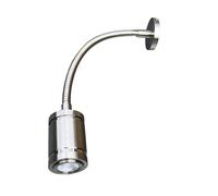 lighteu Gooseneck Wall LED Reading Light 12V/24V 1.5W F1-Long