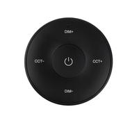 LIGHTEU®, Miboxer 2.4 GHz mini panel remote control with magnetic holder for CCT bulbs and controllers, K2S-B