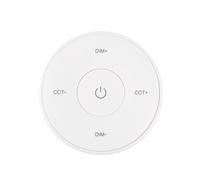 LIGHTEU®, Miboxer 2.4GHz mini panel remote control with magnetic holder for CCT bulbs and controllers, K2S