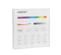 LIGHTEU, Milight Miboxer DALI RGB/RGBW/RGBCCT 3 in 1 Touch Panel with LED Display DP3S (DT8)