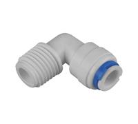 LIGHTEU®, Seaflo 21F003 - Straight Connector (3/8" x 1/4") with Quick Connector and O-Ring Fits 21/22 Series Diaphragm Pumps
