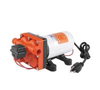 LIGHTEU®, Seaflo 220V 11.3L/Min 3.8 Bar 42S Self-Locking Bypass Water Membrane Pump On Demand For Garden, Caravans SFDPA2-030-055-42
