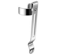 LIGHTFE B103 Flashlight Clip for 13-14mm Diameter, 5.5-5.9mm Slot Width - Stainless Steel Pen, Hat, Pocket, or Bag Clip
