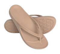 LightFeet Beige Arch Support Slippers | Unisex Orthopedic Sandal for Plantar Fasciitis