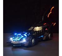 LightGo LED Kit for Batman Forever Batmobile Compatible with Lego 76304 | Lighting Only-Bricks Set Not Included (Remote Version)