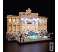 LightGo LED Kit for Lego 21062 Trevi Fountain Baroque Architecture | Lighting Only-Bricks Set Not Included (Remote Version)