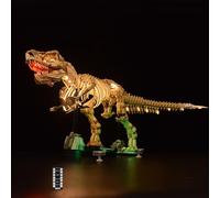 LightGo LED Kit for Lego Jurassic World 76968 Dinosaur Fossils Tyrannosaurus rex | Lighting Only-Bricks Set Not Included (Remote Version)