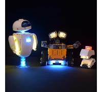 LightGo LED Kit for Wall-E and EVE Compatible with Lego 43279 | Lighting Only-Bricks Set Not Included