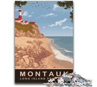Lighthoue on Montauk 2000 Piece Jigsaw Puzzle for Adults Teens, Staycation Kill Time Birthday Present, Gifts, Wall Art for 14+ 2000pcs(70x100cm)