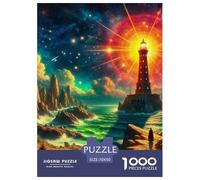 Lighthouse 1000 Piece Jigsaw Puzzles for Adults Challenge High Difficulty Home Decors Family Puzzle Game Birthday Gifts 70x50cm/1000pcs