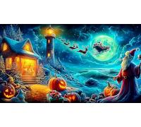 lighthouse 1000 Piece Jigsaw Puzzles for Adults Educational Games Jigsaw Puzzle Home Decoration for The Whole for Women, Gifts for Men 38x52cm/1000pcs