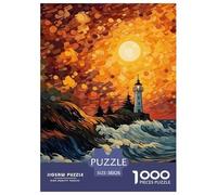 Lighthouse 1000-Piece Jigsaws Puzzles For Adults Educational Games Fun, Challenging & Brainteasing Games Gifts for Men And Women Home Decoration Puzzle 38x26cm/1000pcs
