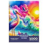 Lighthouse 1000 Pieces Painting Paper Jigsaw Puzzle - "What Happens Next" Decoration for Adults & Kids | 38x26cm/1000pcs