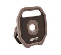 Lighthouse Torches Rechargeable LED Task/Work Light - 2 Lighting Modes, 10W, 1100 Lumens & 180° Tilting Stand - USB-C Lead Included