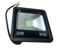 Lighthouse 20W Led Cob Flood Light , Cool/day Light 6500K (Equivalent To 200W), Ip65, Black, 1600Lm